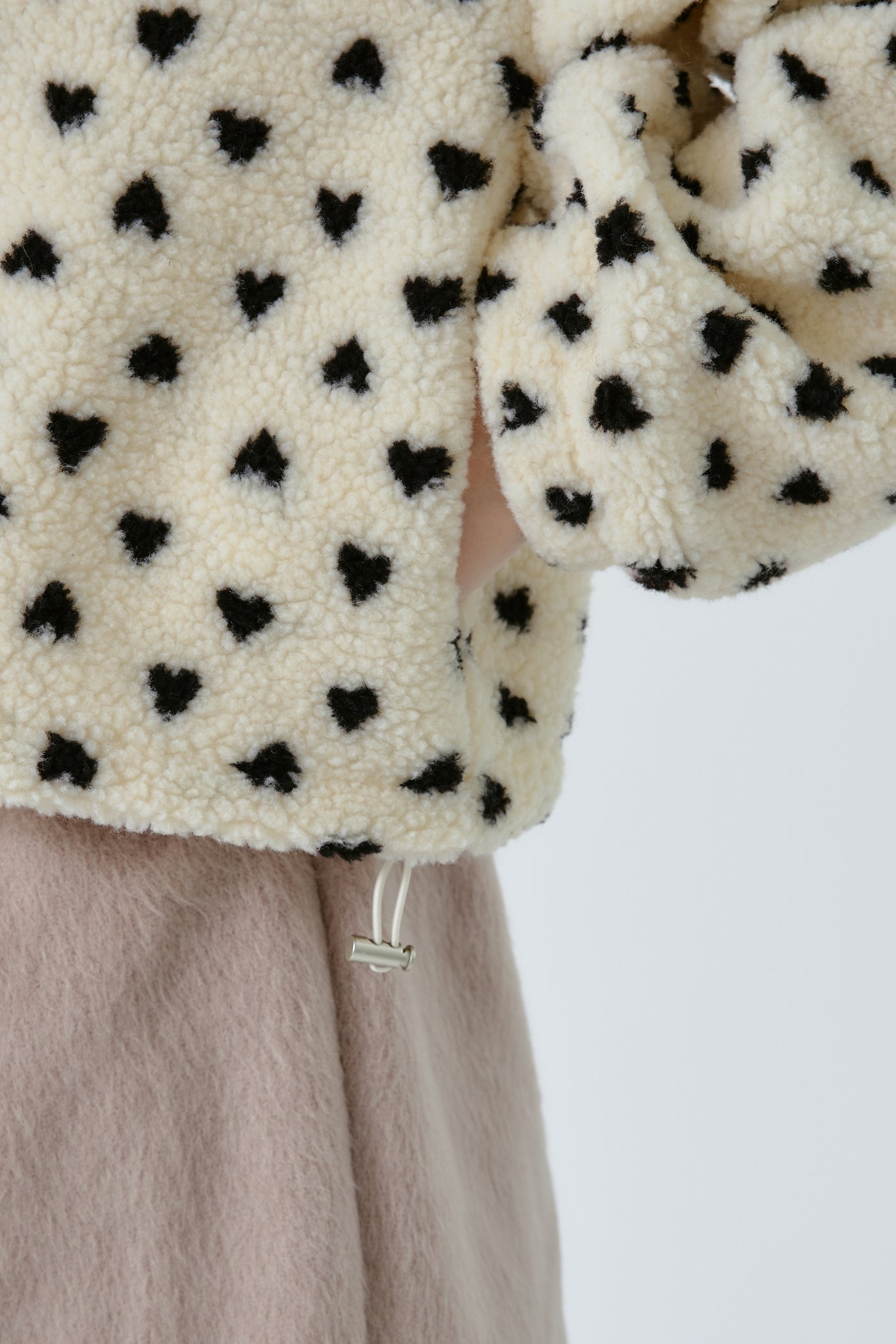 Violet Teddy Boucle Jacket