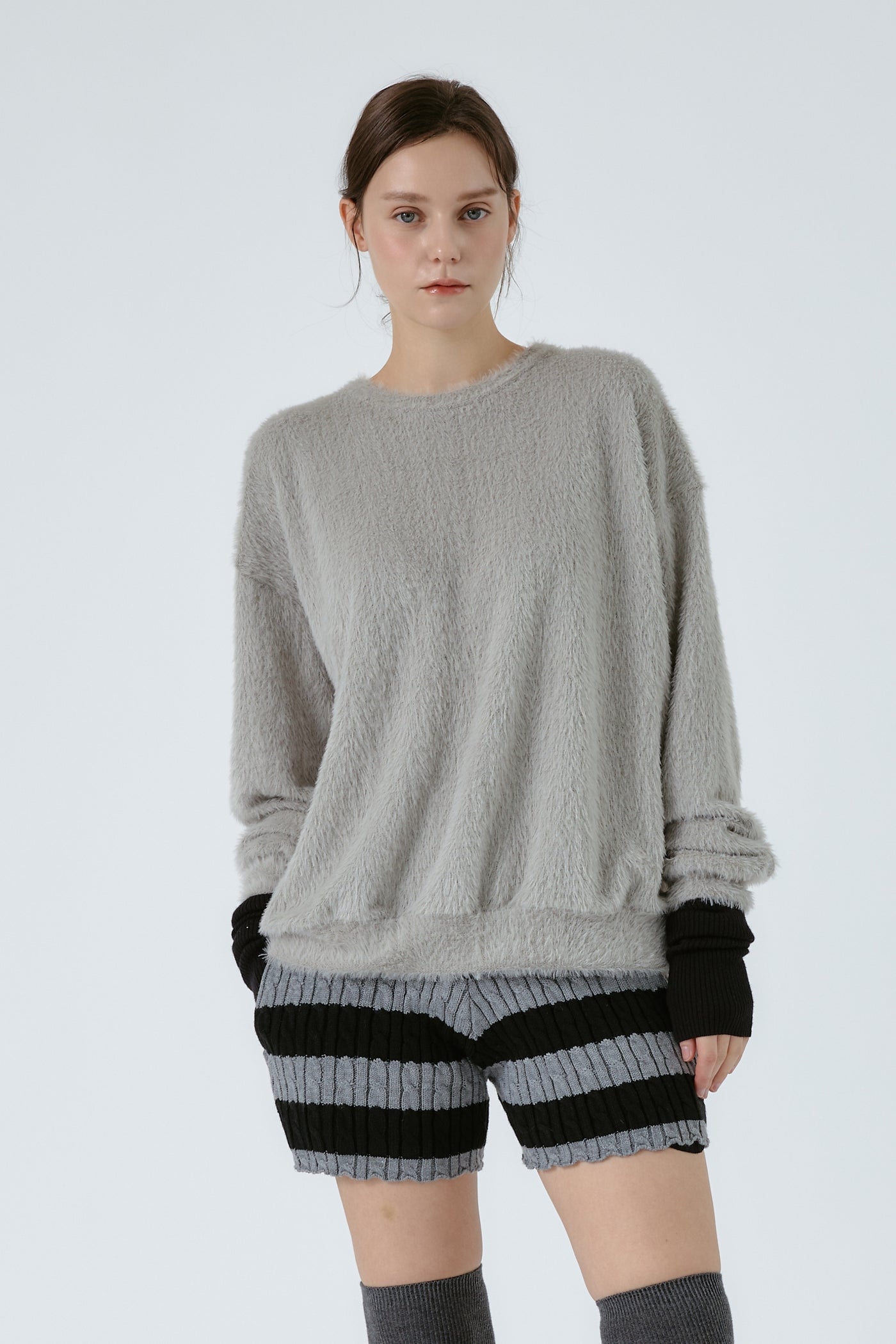 Nova Cable Knitted Shorts