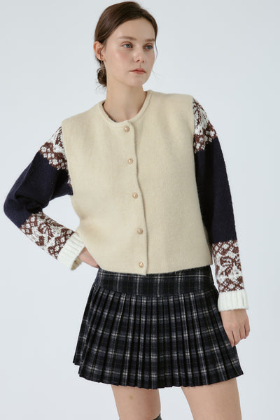 Harper Tartan Pleated Skirts