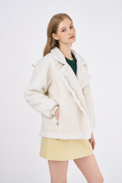 storets.com Gianna Faux Shearling Jacket