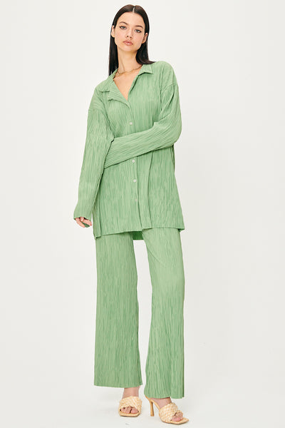 storets.com Maria Oversized Plisse Shirt