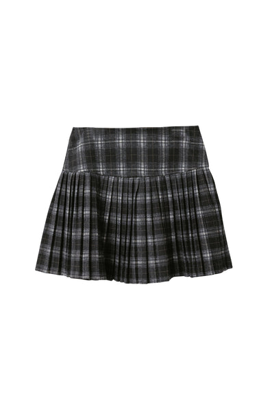 Harper Tartan Pleated Skirts
