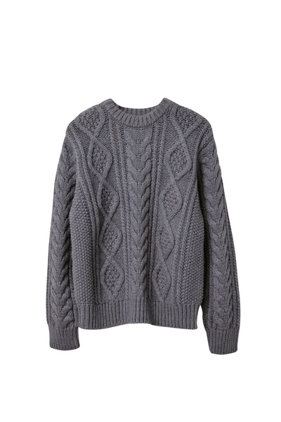 Zoe Cable Sweater Top