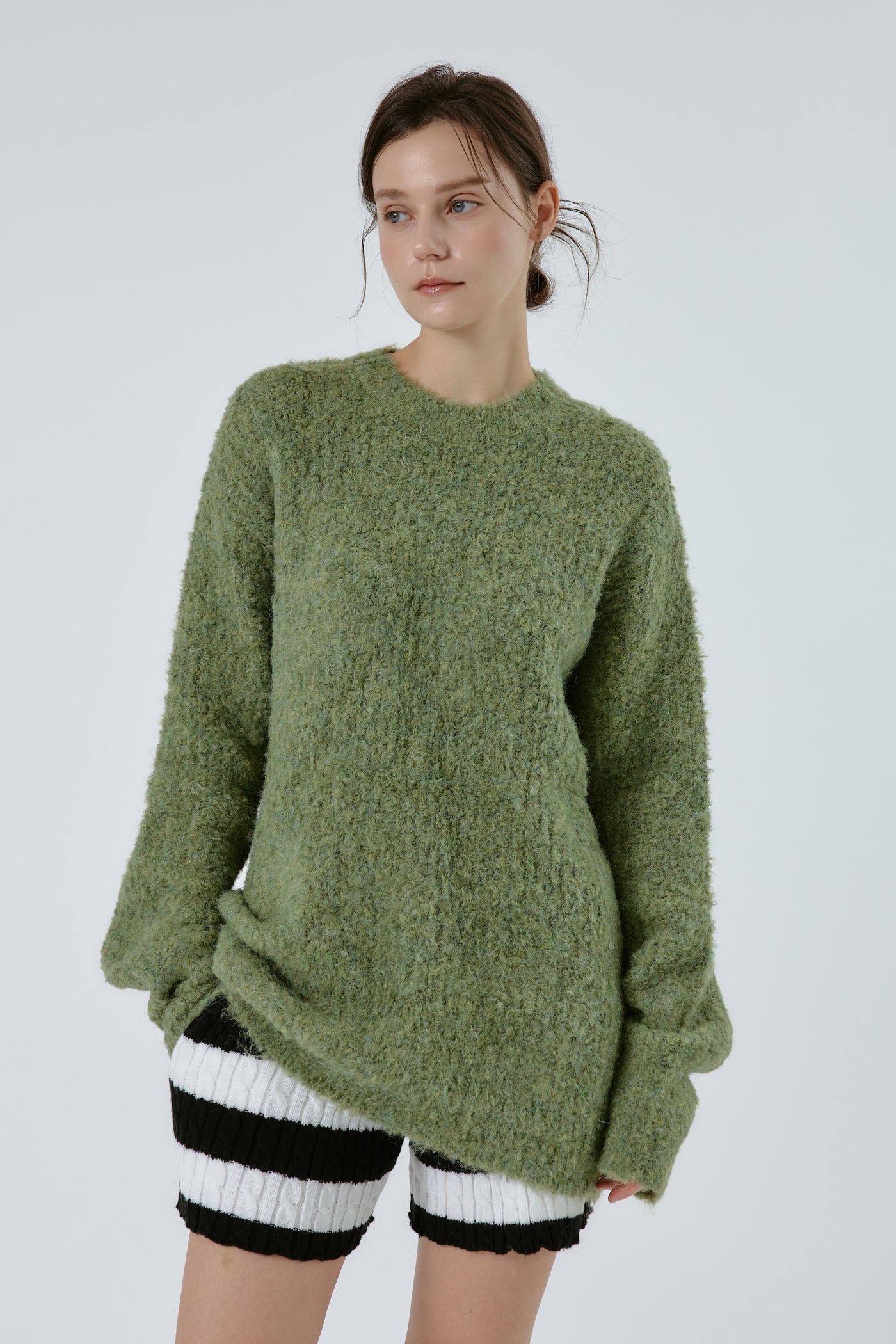 Nora Oversized Fuzzy Sweater