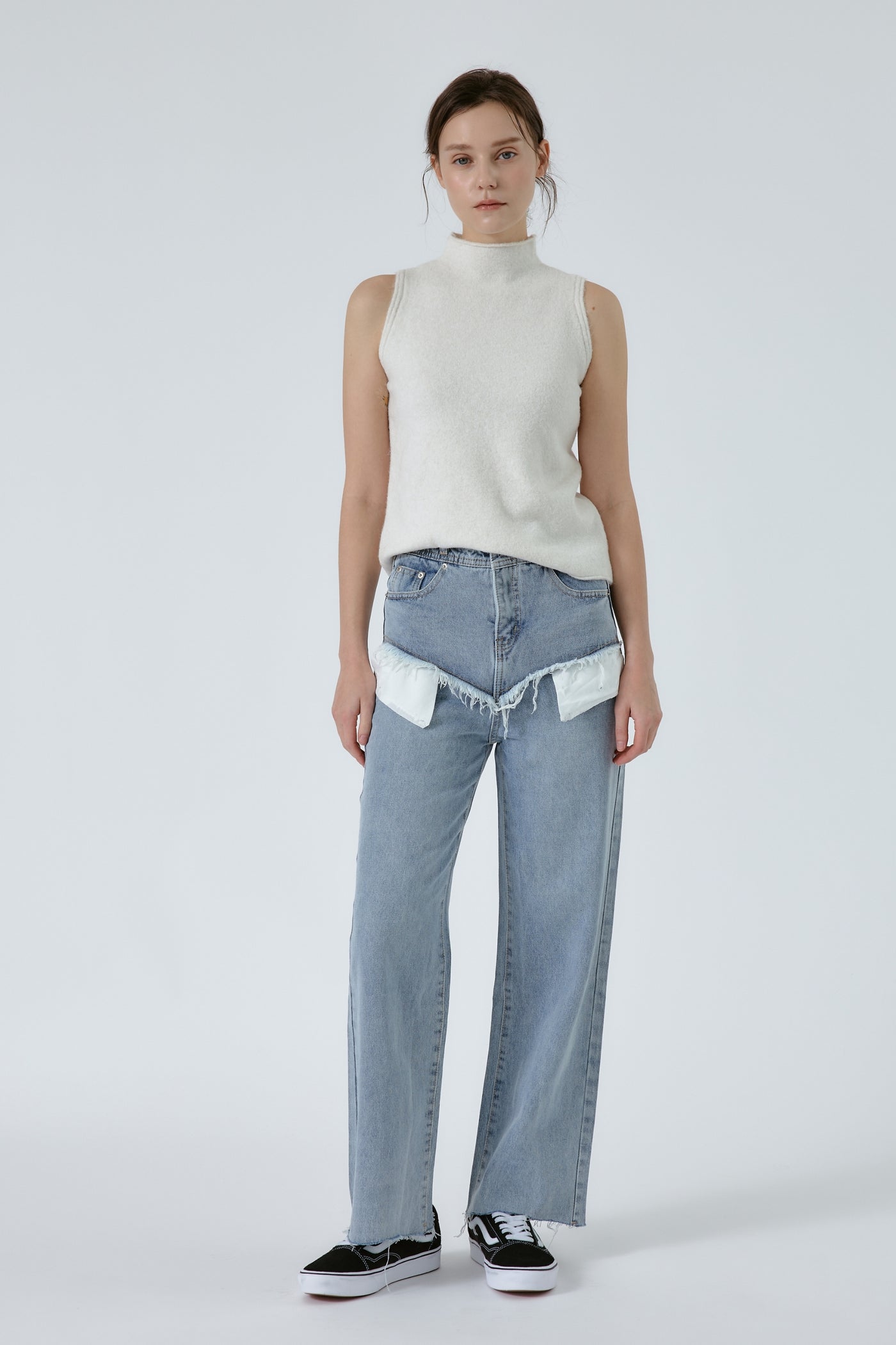 Mila Wrap Effect Jeans