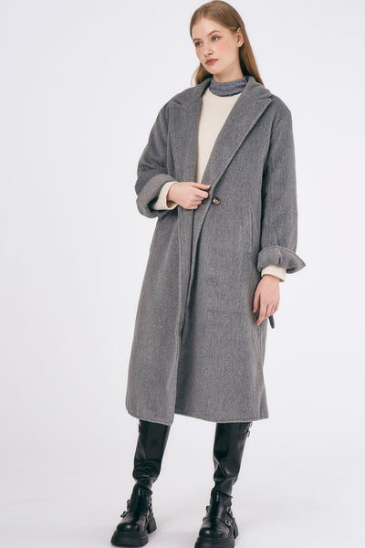 storets.com Abigail Belted Long Coat