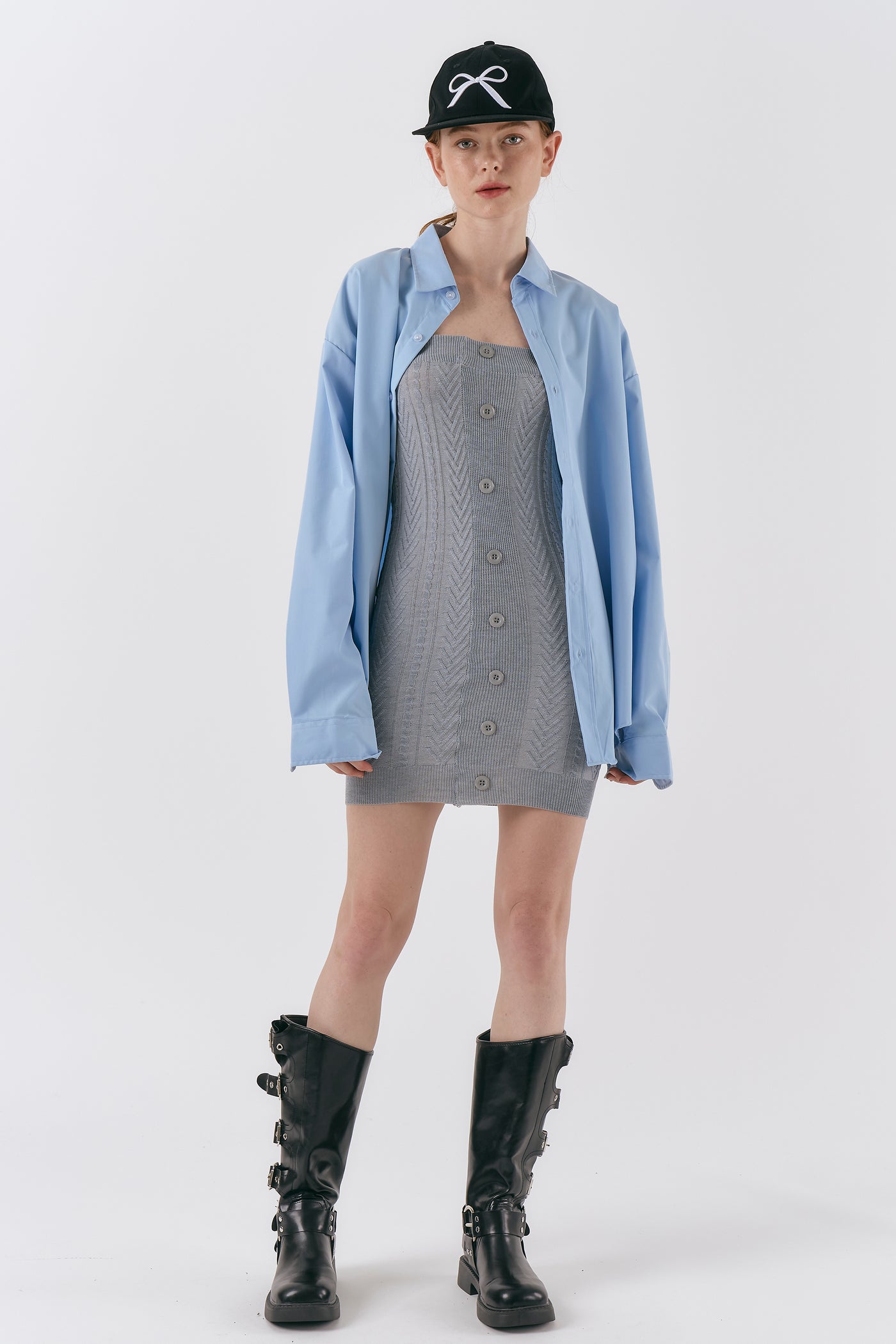 storets.com Alexa Strapless Sweater Dress