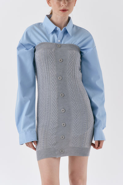 storets.com Alexa Strapless Sweater Dress