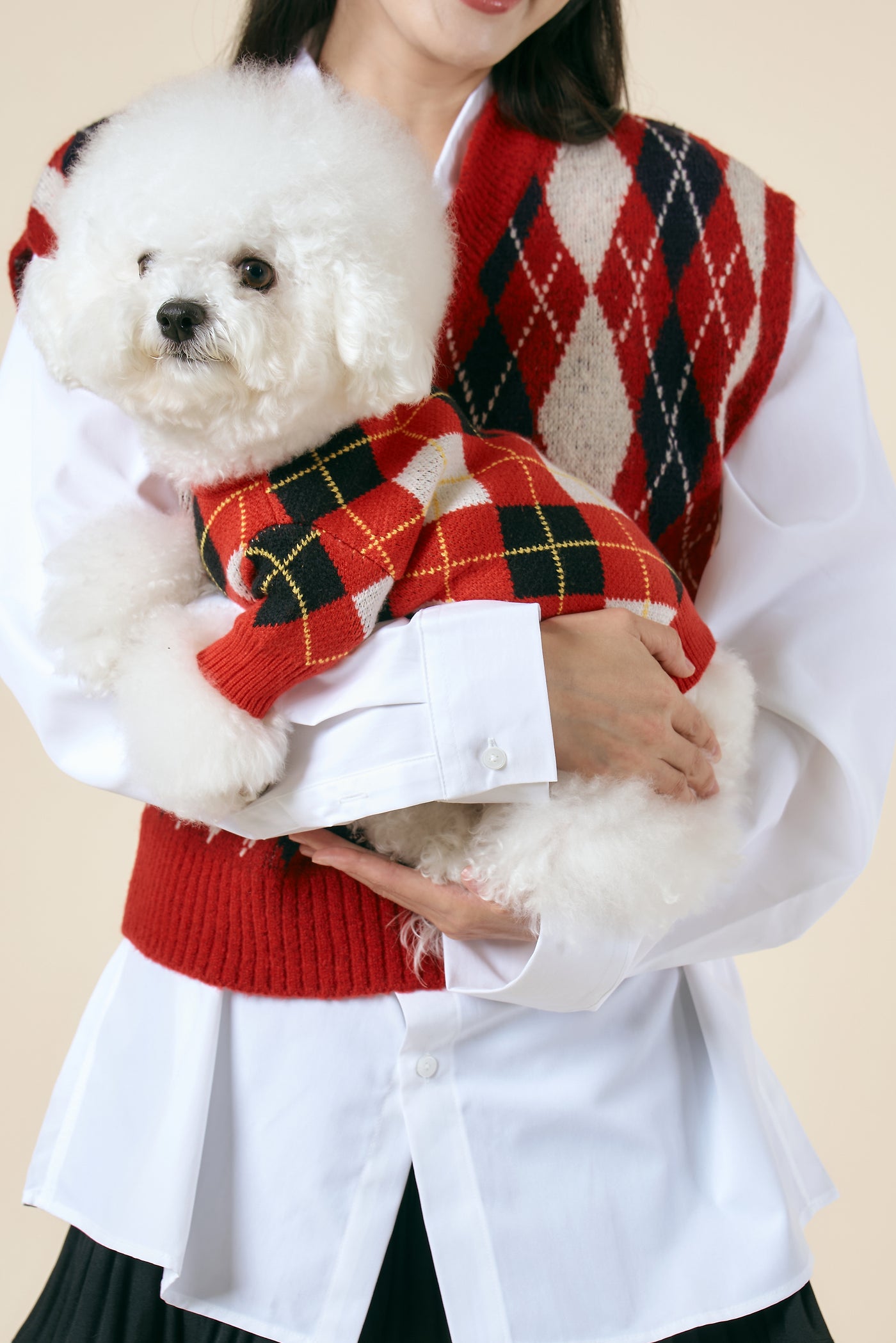 storets.com [STORETS X COSONNE] Argyle Knitted Vest