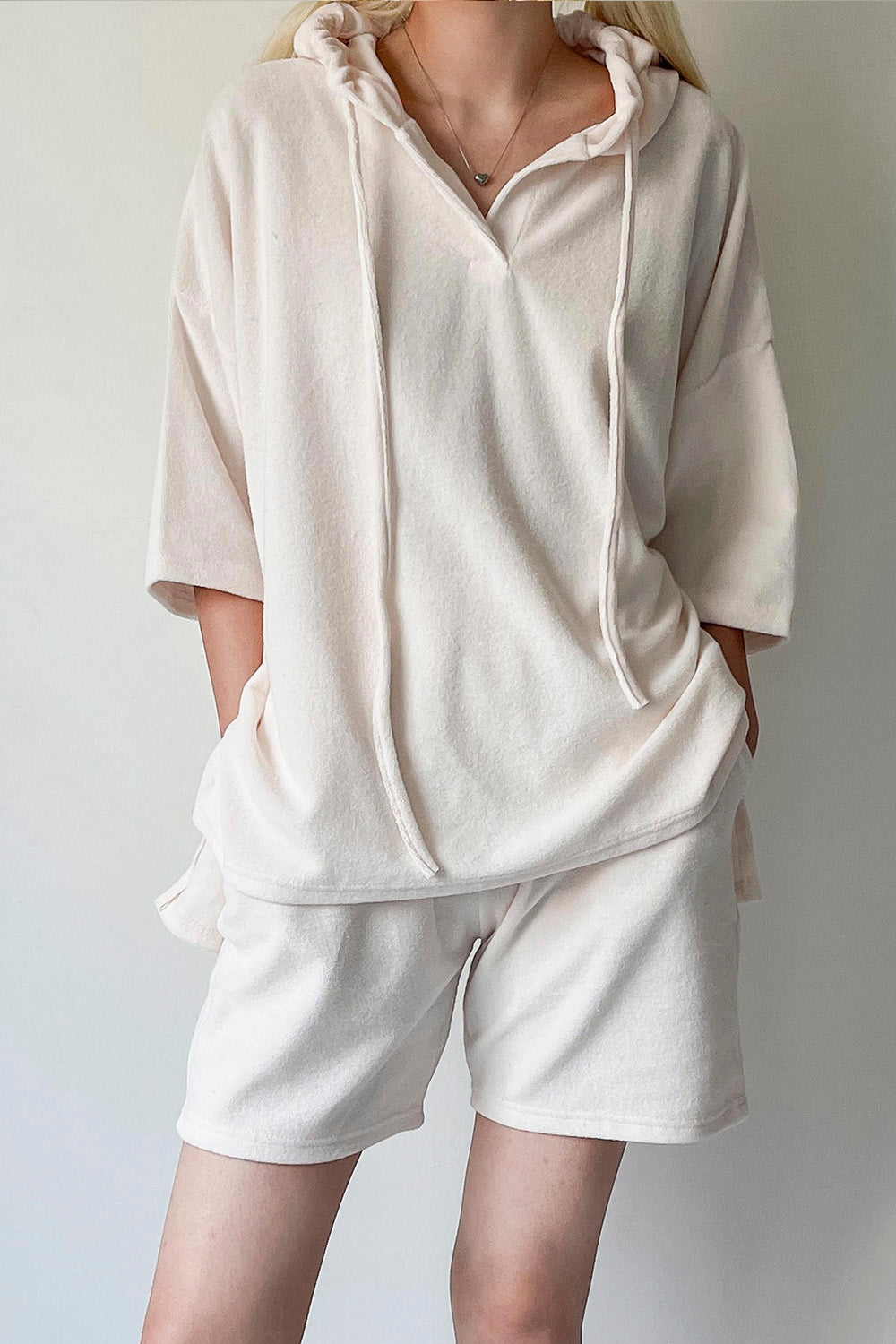 storets.com Alice Hooded Terry Top