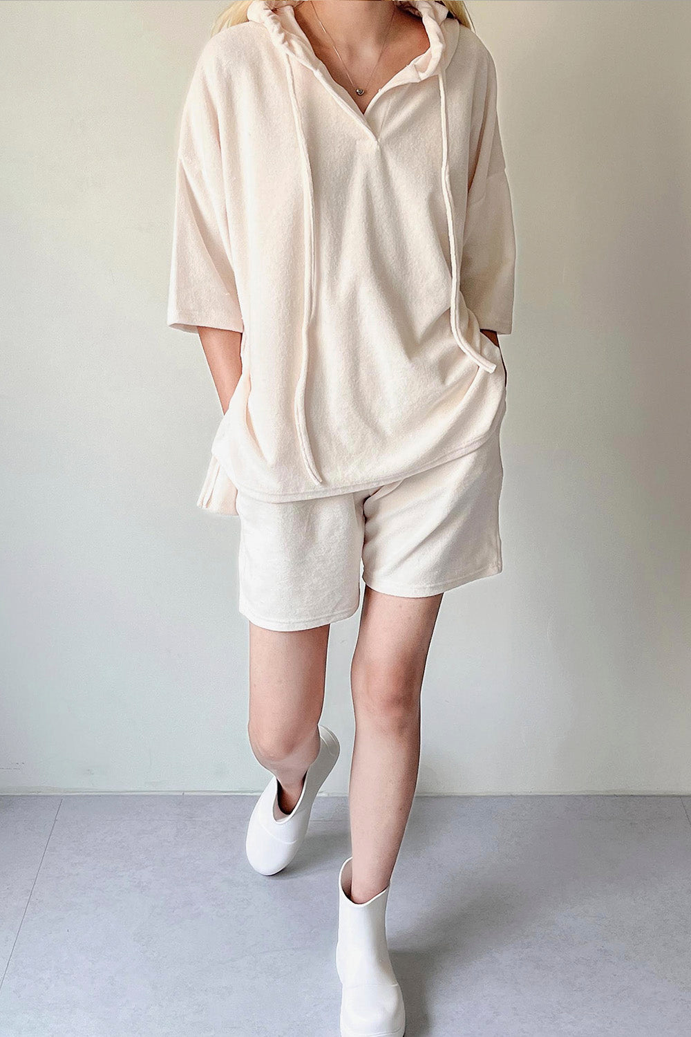 storets.com Alice Hooded Terry Top