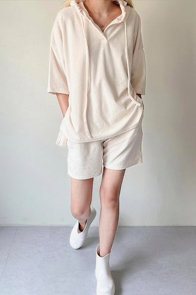 storets.com Alice Hooded Terry Top