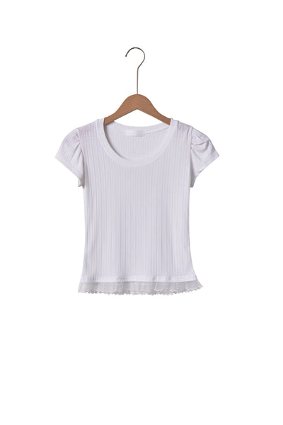 storets.com Andie Top w/Lace Hem
