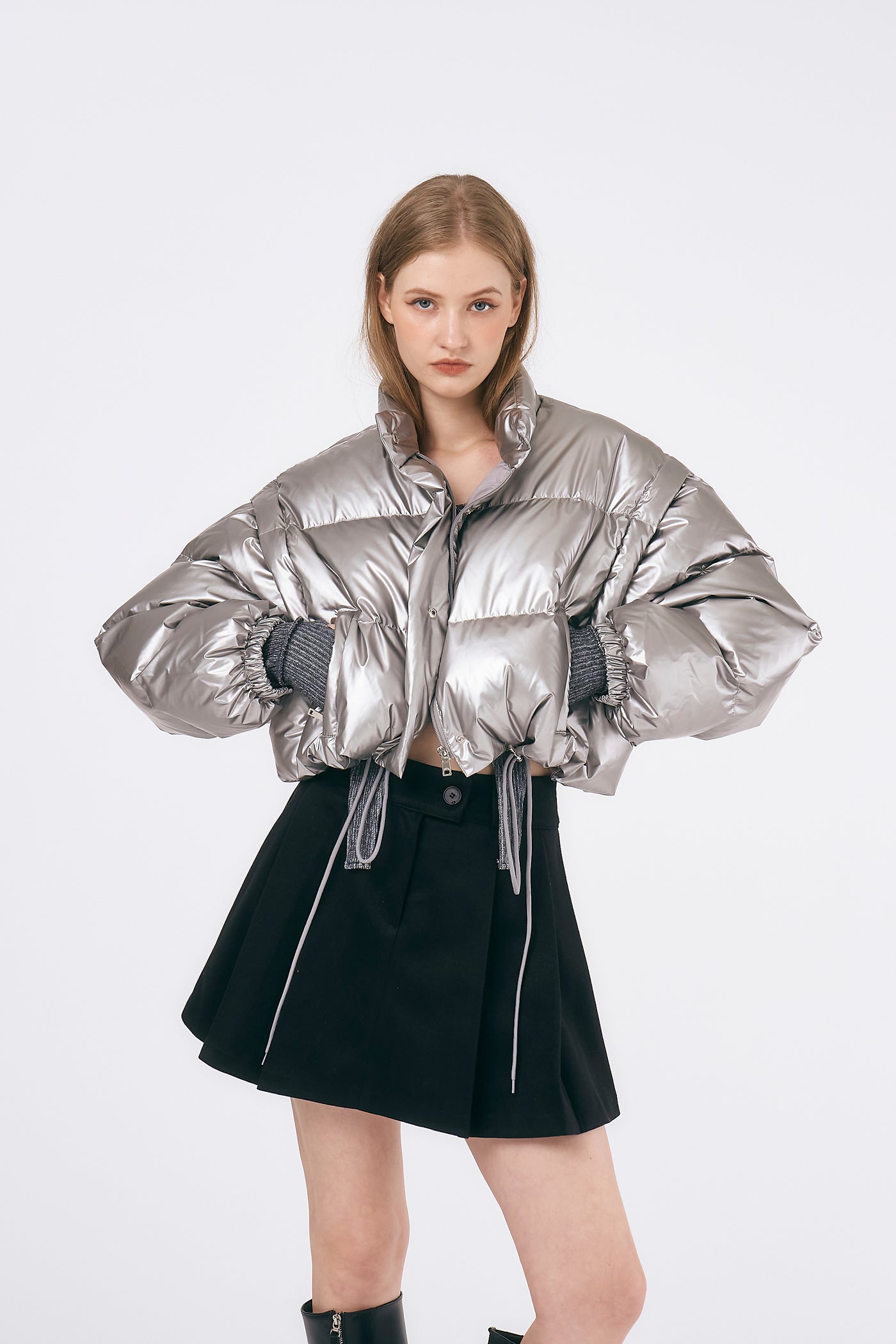 storets.com Anna 2-way Down Puffer Jacket