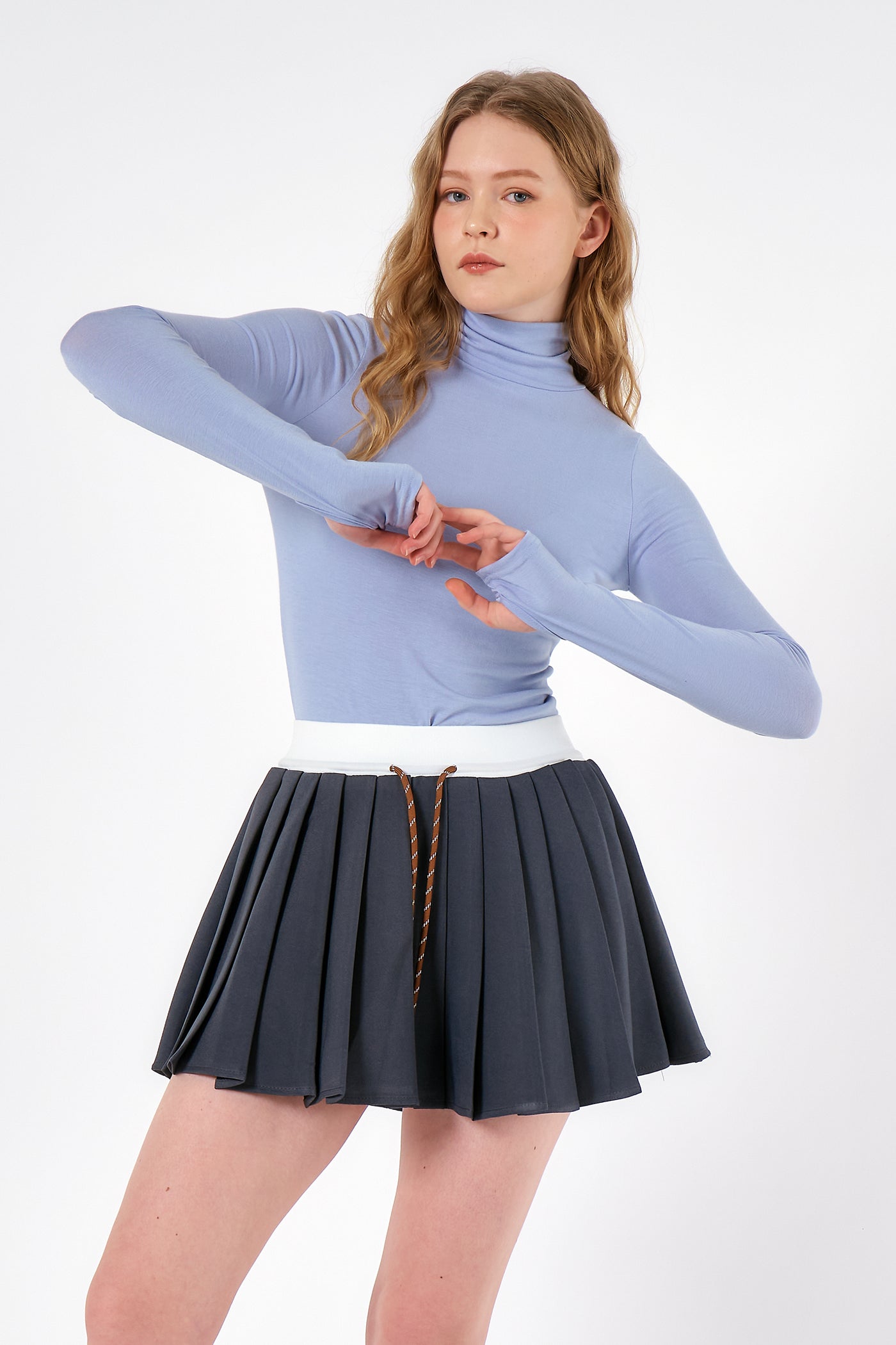 storets.com Melody Pleated Mini Skirt