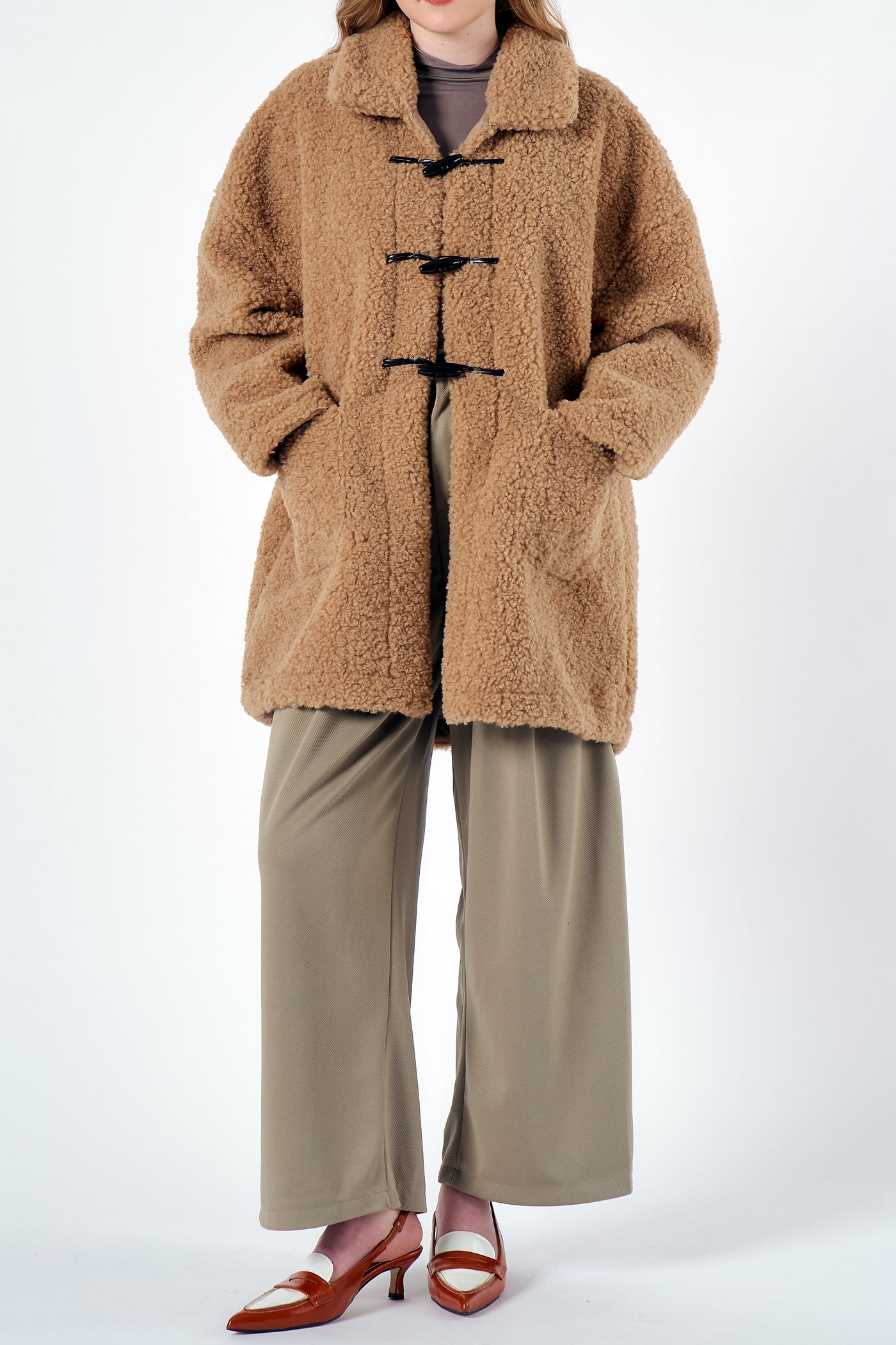 storets.com Carla Boucle Teddy Coat