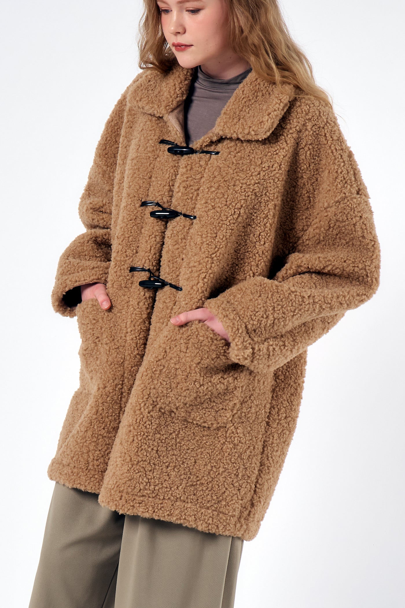 storets.com Carla Boucle Teddy Coat