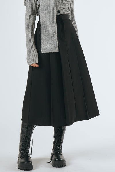 storets.com Cathia Pleated Midi Skirt