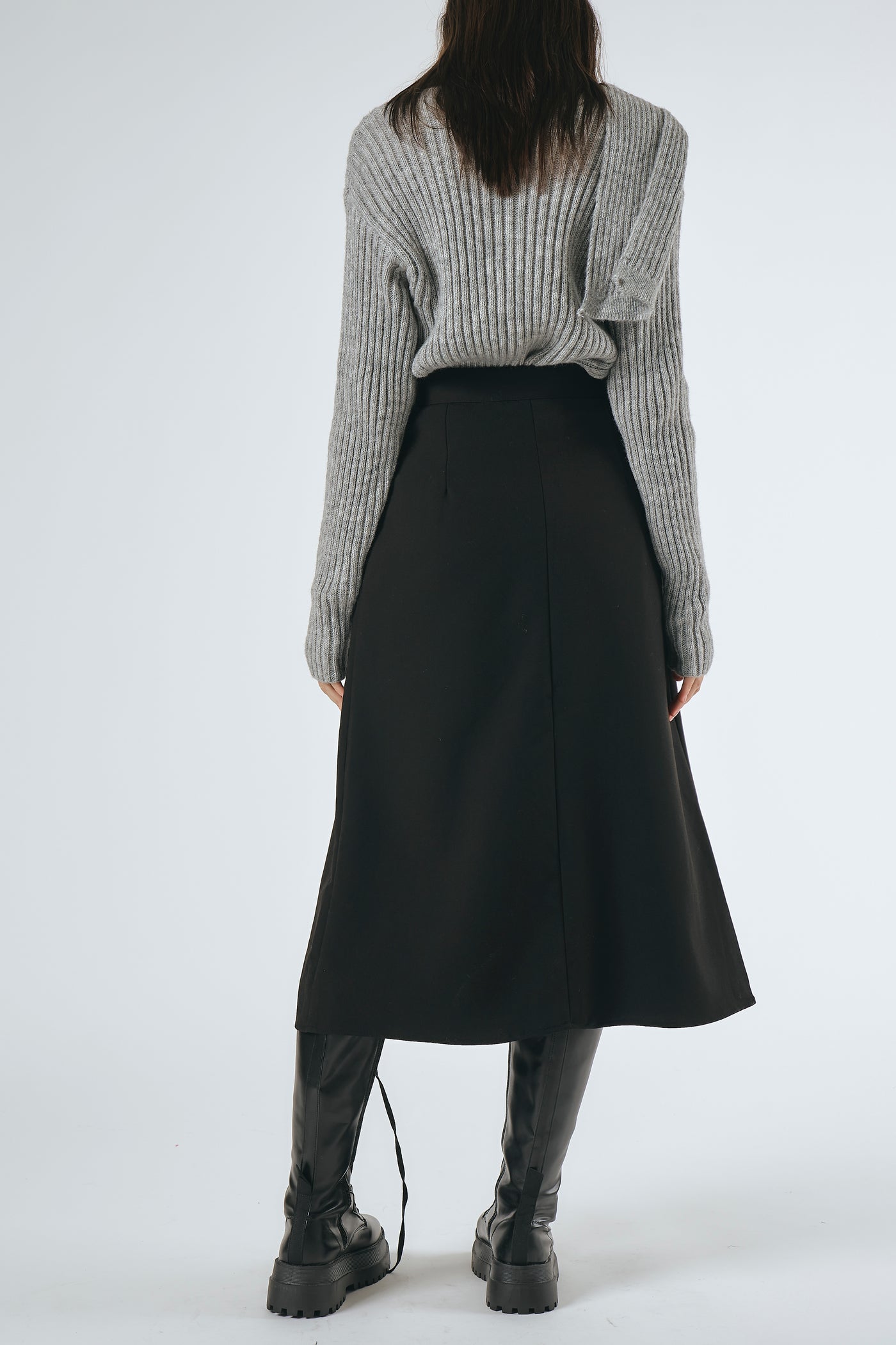 storets.com Cathia Pleated Midi Skirt