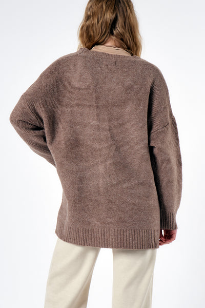 storets.com Chantal Oversized Knitted Top and Cardi Set