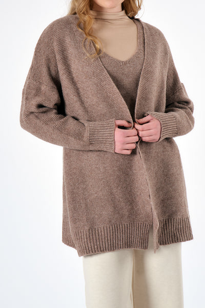 storets.com Chantal Oversized Knitted Top and Cardi Set