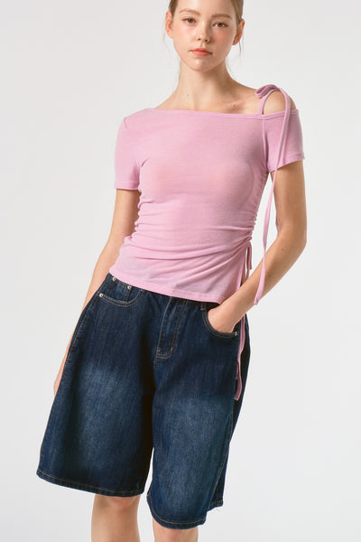storets.com Kara Oversized Bermuda Jeans