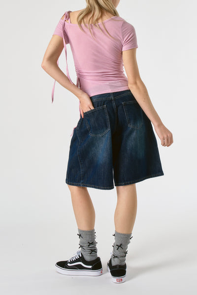 storets.com Kara Oversized Bermuda Jeans