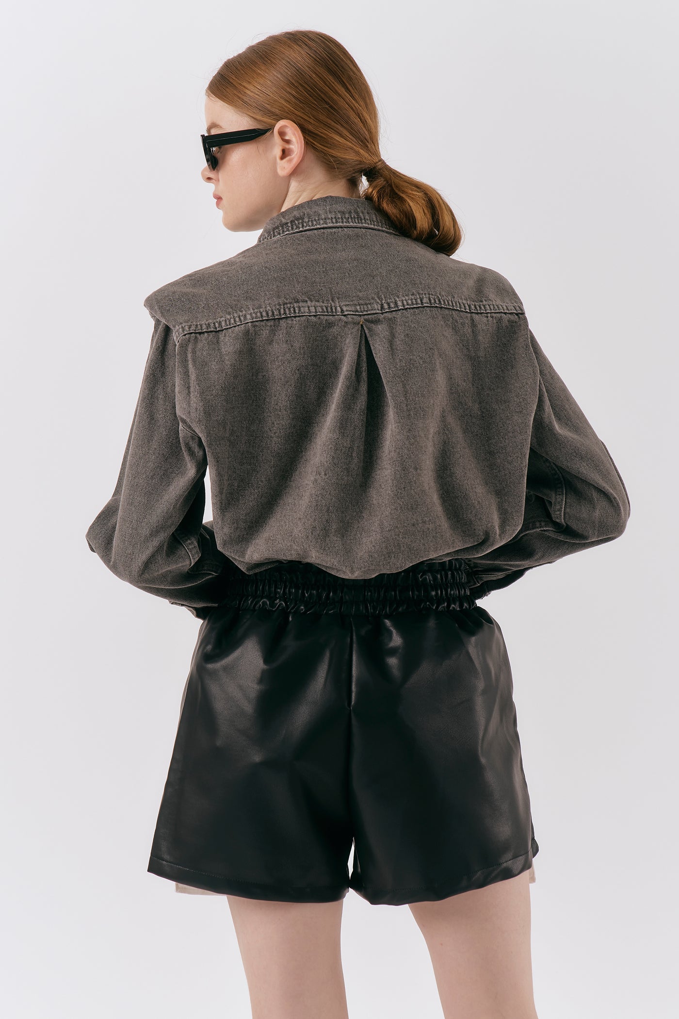 storets.com Cindy Pleather Shorts