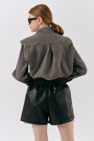 storets.com Cindy Pleather Shorts