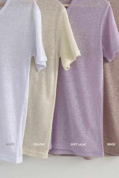 storets.com Dienne Linen T-shirt