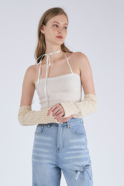 storets.com Ella Fuzzy Strapless Top