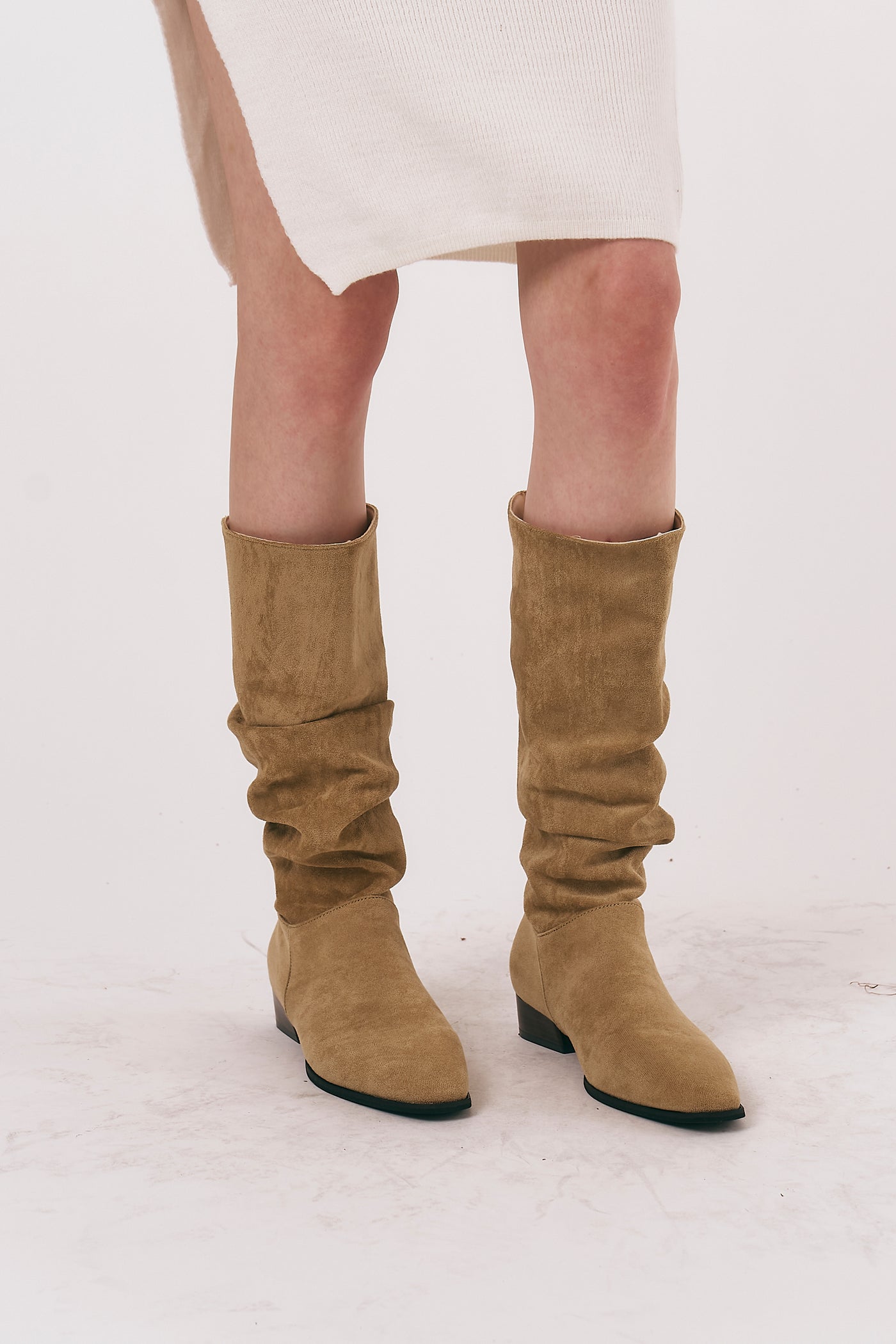 storets.com Emily Ruched Western Boots