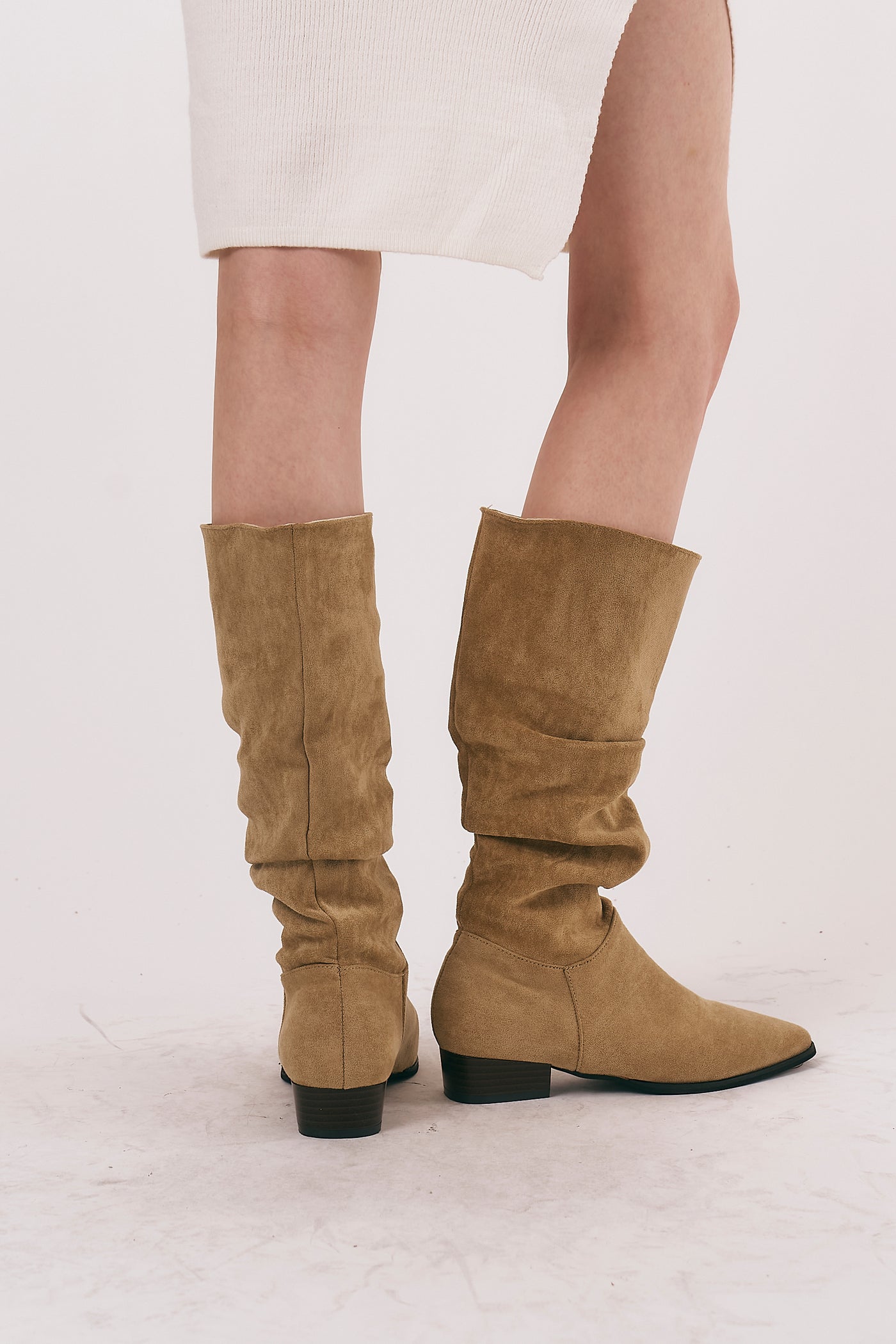 storets.com Emily Ruched Western Boots