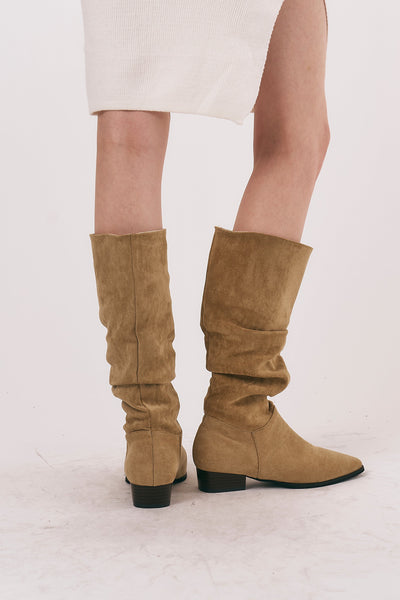 storets.com Emily Ruched Western Boots