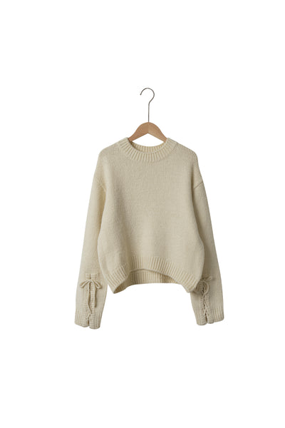 storets.com Emily Sweater w/Lace Up Sleeves