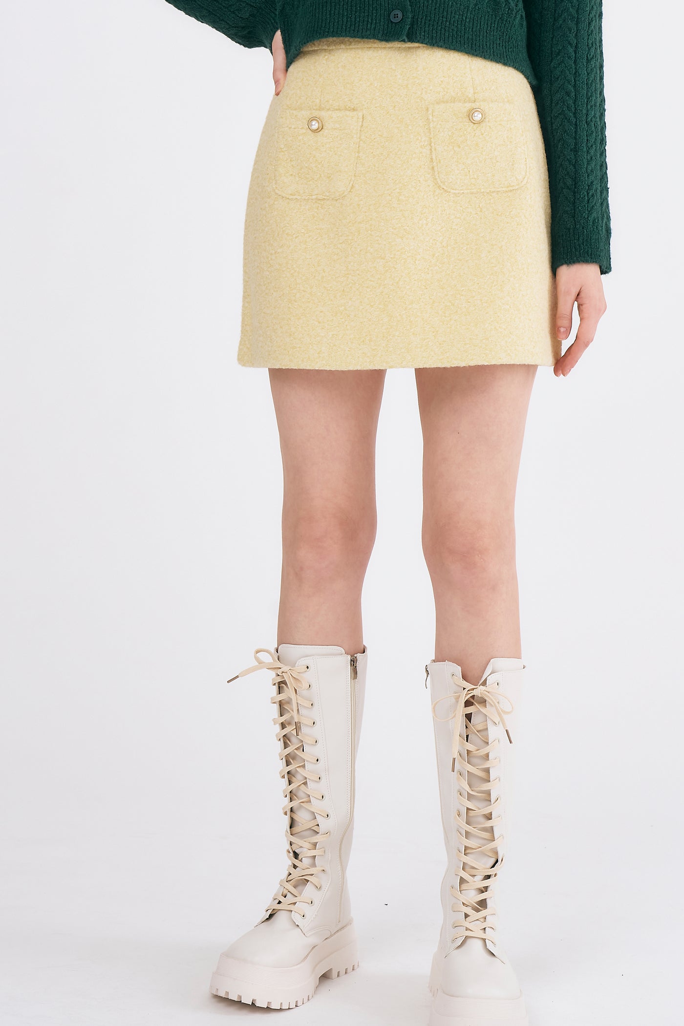 storets.com Emma Boucle Mini Skirt