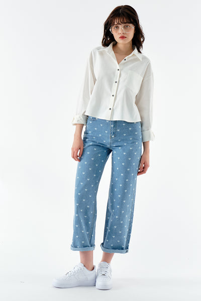 storets.com Harper Cropped Shirt Jacket