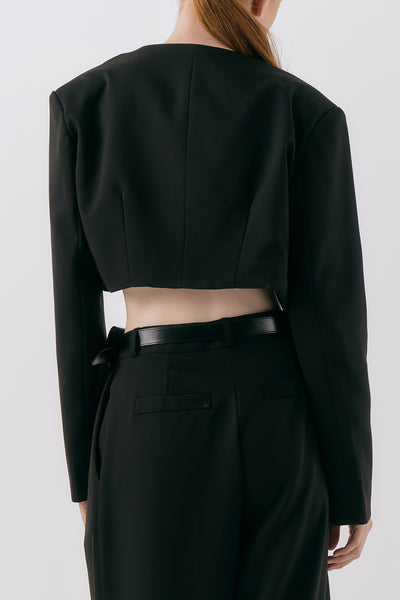 storets.com Evie Cropped Open Jacket