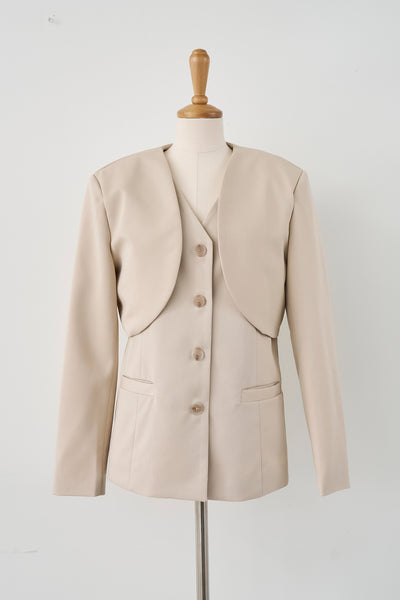 storets.com Evie Cropped Open Jacket