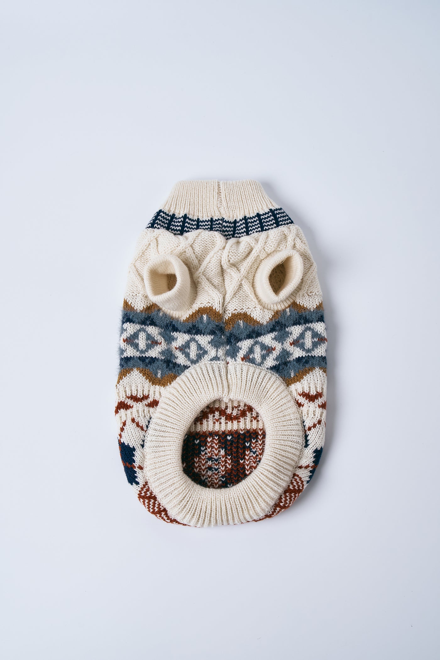 storets.com [STORETS X COSONNE] Fair Isle Granny Pet Sweater(for pet)
