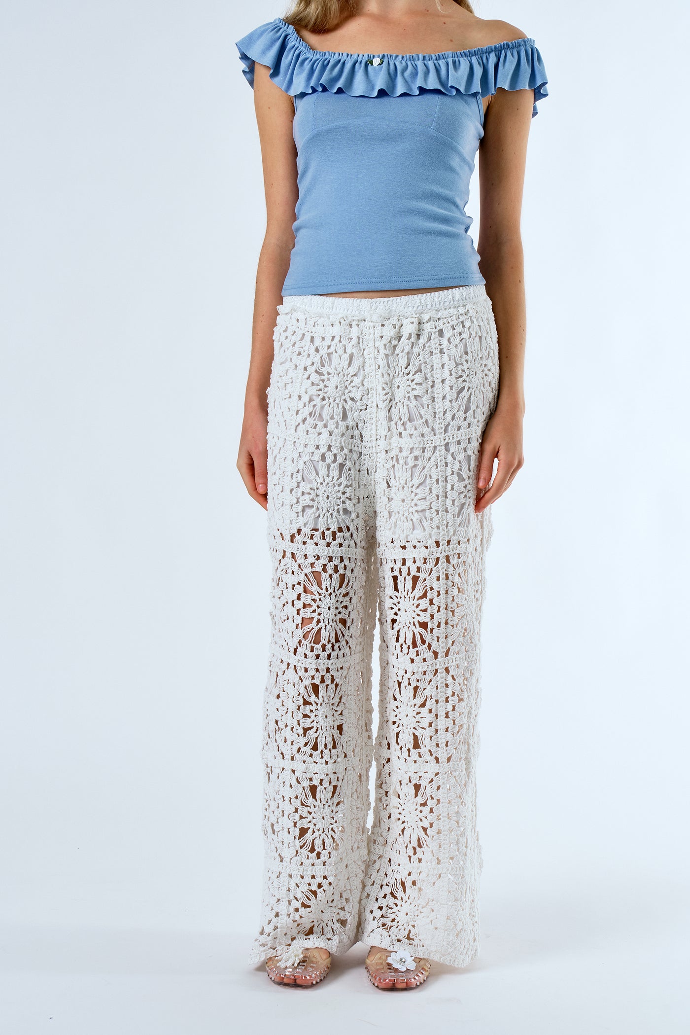 storets.com Ridley Ruffled Top