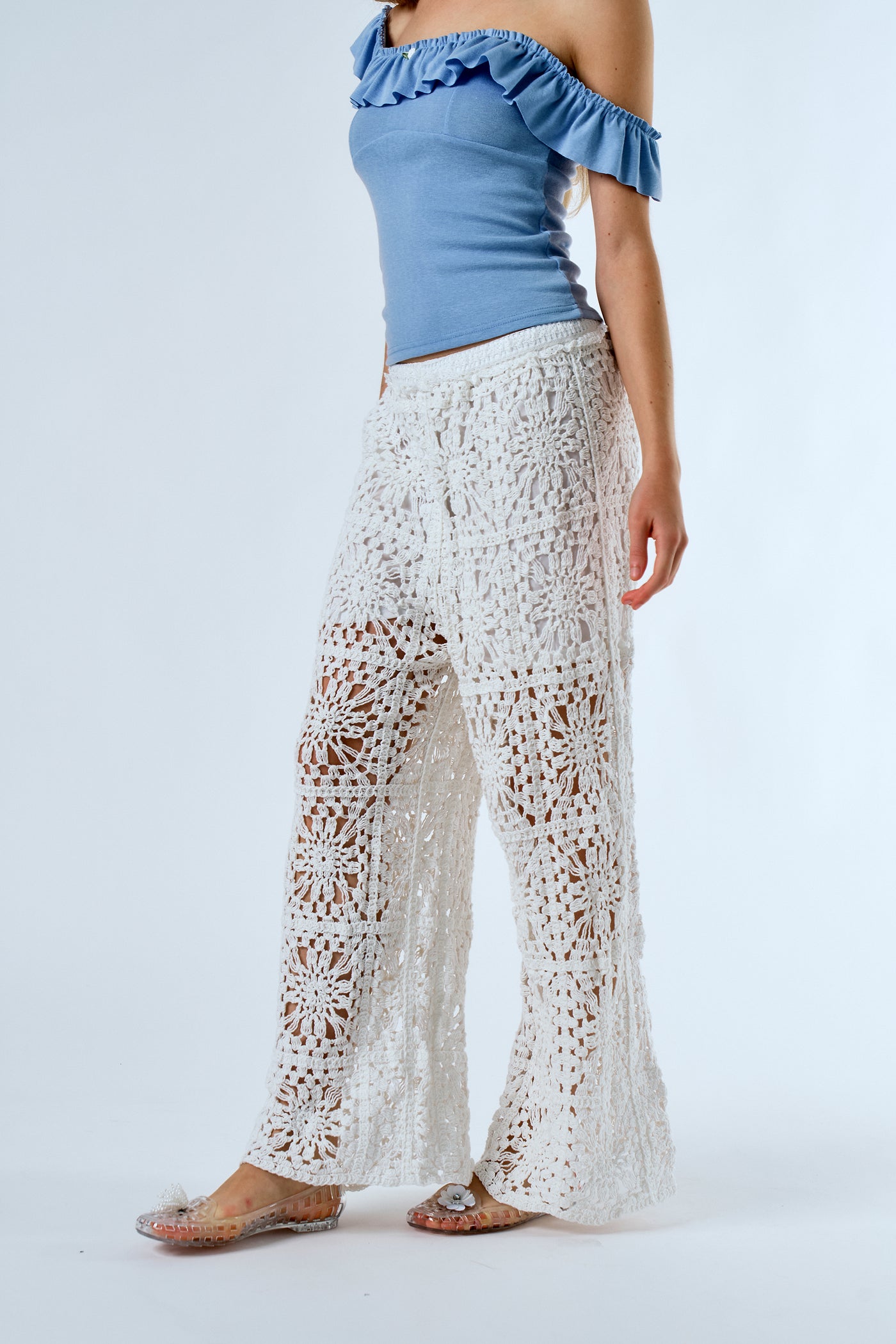 storets.com Flynn Crochet Pants