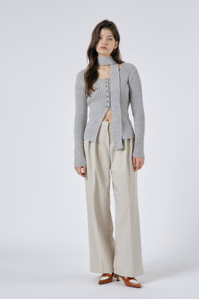 storets.com Olive Wide Leg Pants