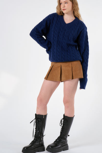 storets.com Gemma Cable Knitted Top (SUSTAINABLE)
