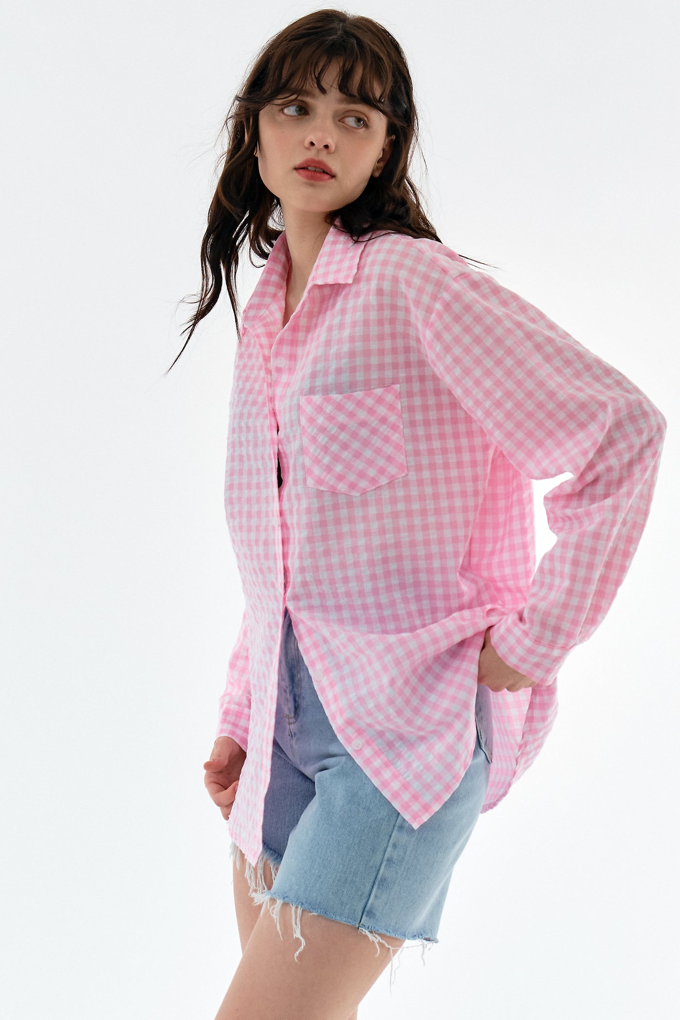 storets.com Gianna Gingham Shirt
