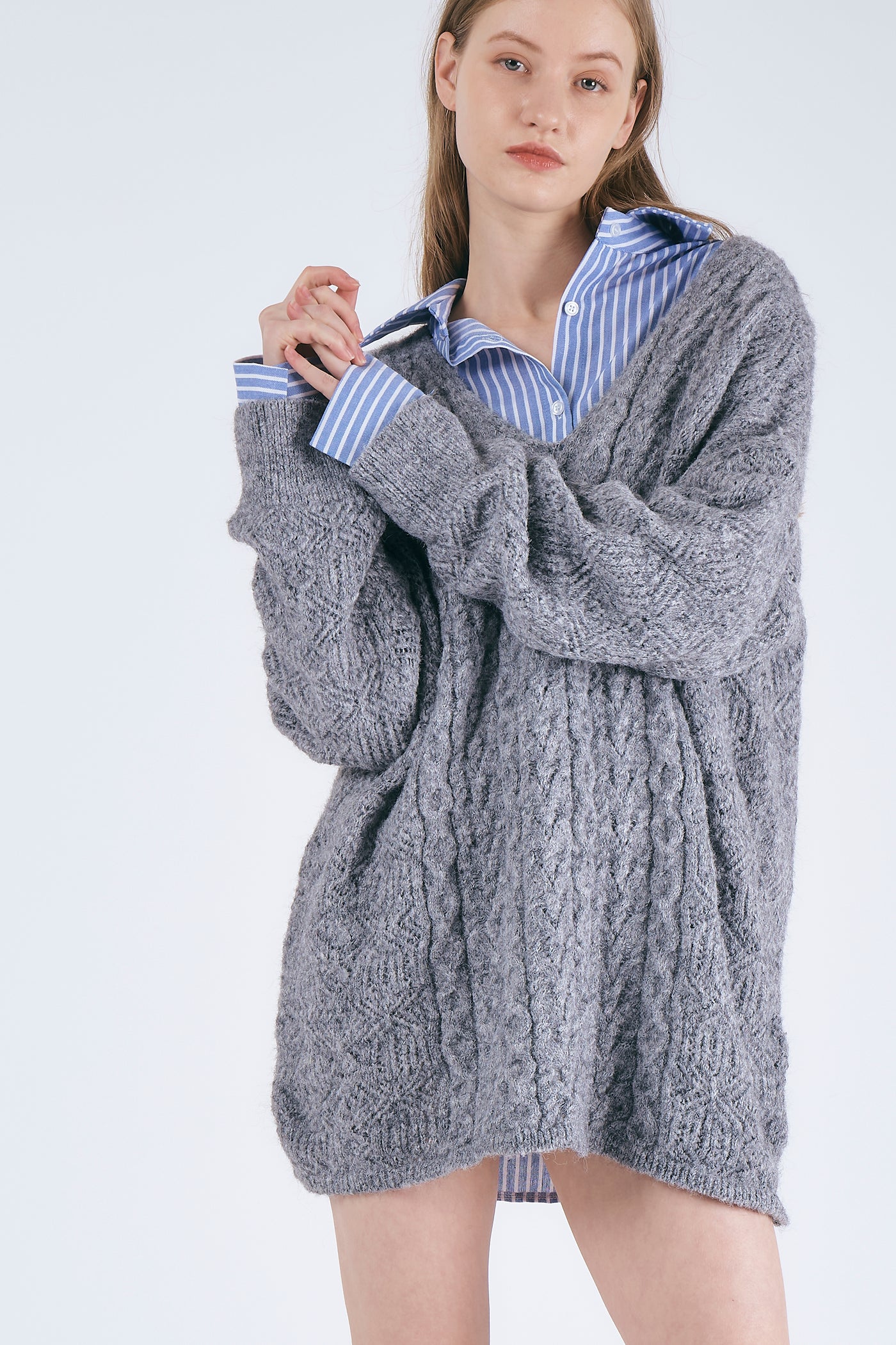 storets.com Hailey Chunky Sweater Dress