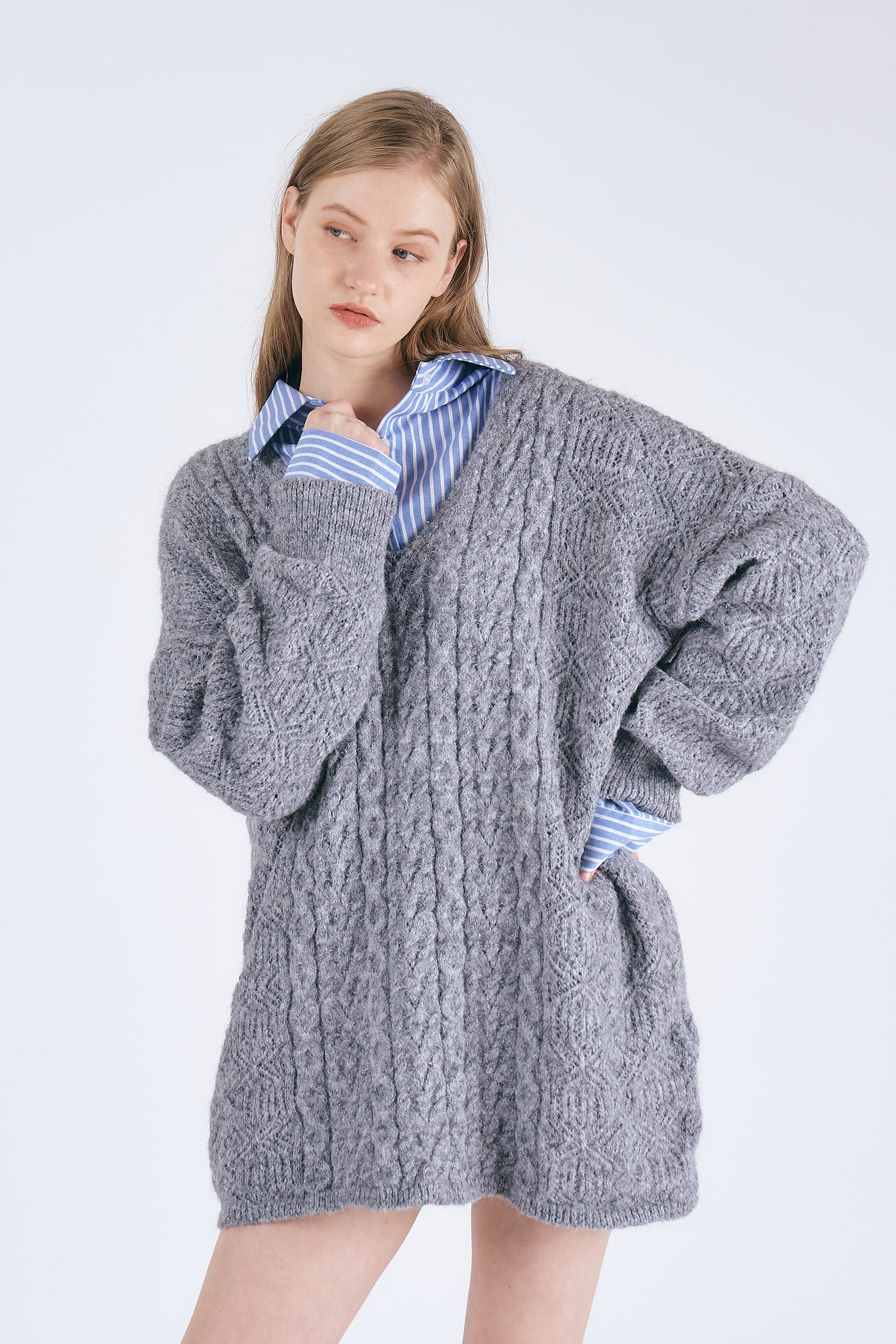 storets.com Hailey Chunky Sweater Dress