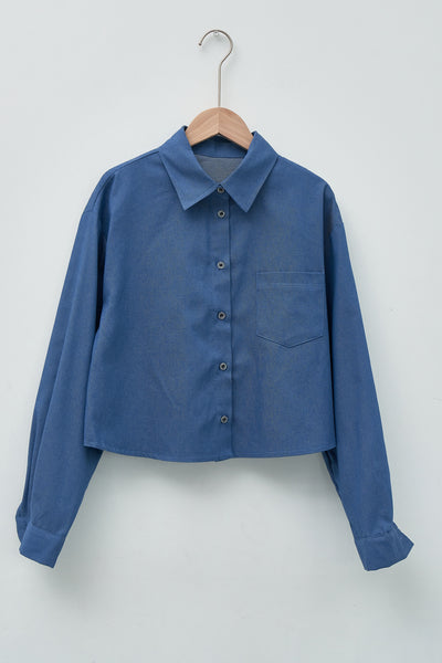 storets.com Harper Cropped Shirt Jacket