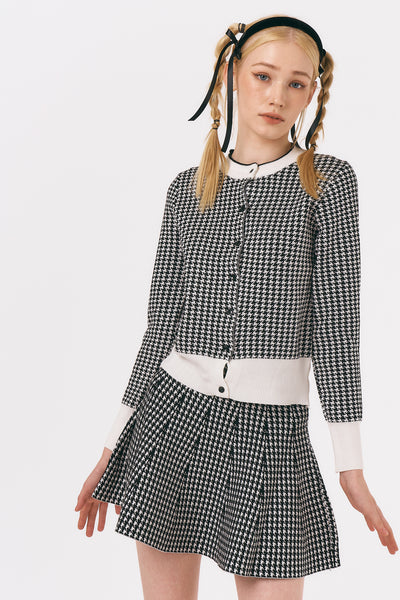 storets.com Hazel Knitted Cardi and Skirt Set