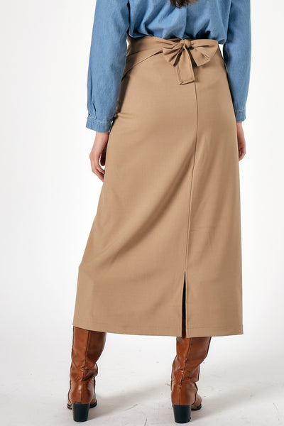 storets.com Hazel Wrap Effect Skirt